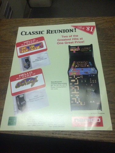 Namco classic reunion class - namco,